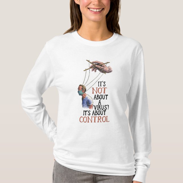 Medical Freedom No Vaccine Mandates T-Shirt (Front)