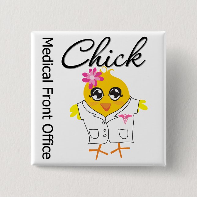 Medical Front Office Button (Front)