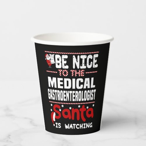 Medical Gastroenterologist Paper Cups