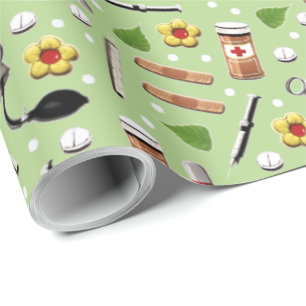 Medical Gift Wrapping Paper