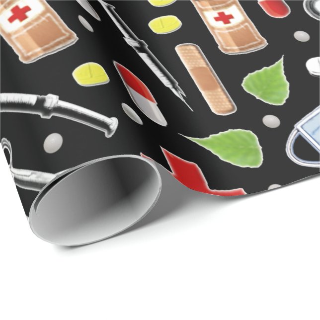 Medical Gifts Wrapping Paper (Roll Corner)
