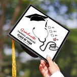 Medical Graduate | Congratulations New Doctor Graduation Cap Topper<br><div class="desc">Medical school graduation cap topper to congratulate a new graduate on becoming a junior doctor. Featuring the grads name,  class year and school.</div>