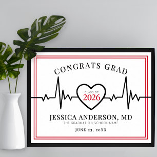 Medical Graduation Sign