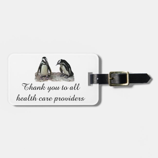 Medical Health Care Providers Luggage Tag