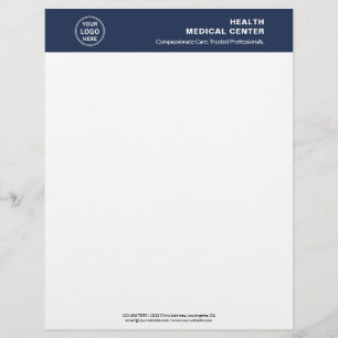 Medical Healthcare Clinic Doctor Professional Letterhead