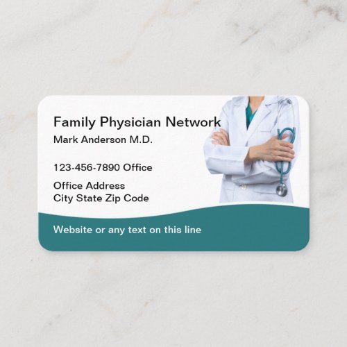Medical Healthcare Modern Business Cards