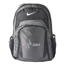 Medical Heart Beat Monogram Doctors Nurses Backpack Medical Heart Beat Monogram Doctors Nurses Backpack