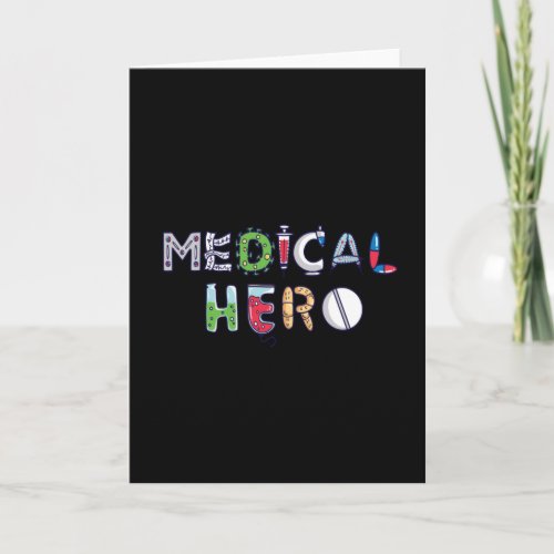 Medical hero card