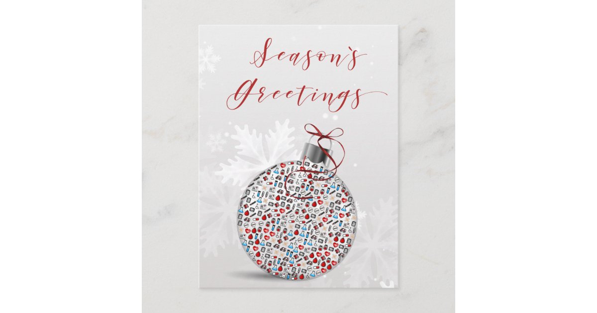 medical Holiday Cards  Zazzle.com