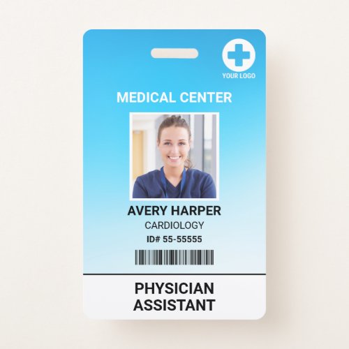 Medical Hospital Employee Doctor Nurse Security ID Badge