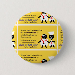 Medical Humor Button