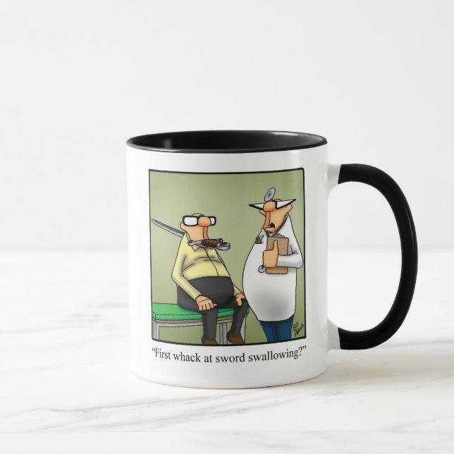 Medical Humor Coffee Mug (Right)