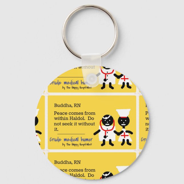 Medical Humor Keychain (Front)