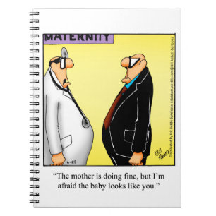 Medical Humor Notebook Gift