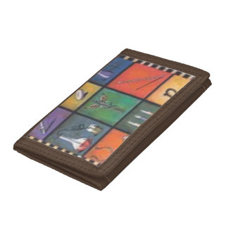 "Medical Icons" Tri-fold Wallet