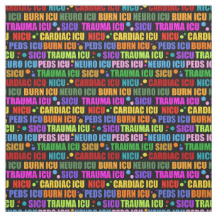 Medical   ICU Departments   Colorful Repeat Fabric
