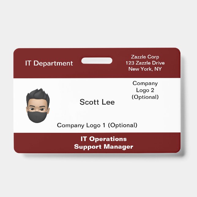 Medical ID Badge (Front)