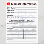 Medical Information Emergency Refrigerator (Front)