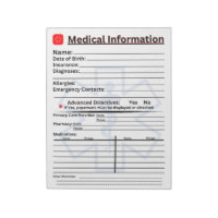 Medical Information Emergency Refrigerator