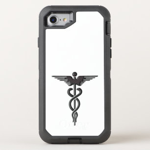 Medical Insignia Caduceus OtterBox Defender iPhone SE/8/7 Case