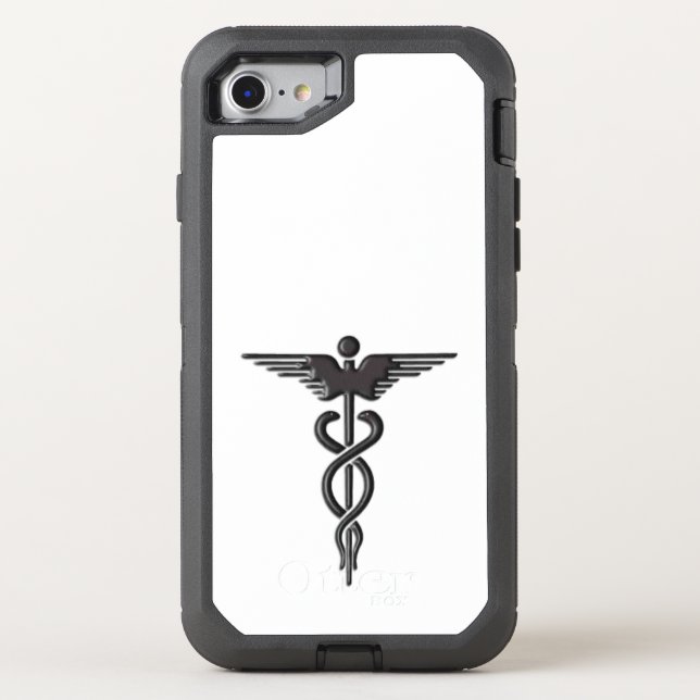 Medical Insignia Caduceus Otterbox iPhone Case (Back)