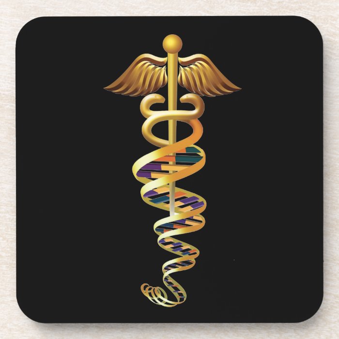 Medical Insignia Drink Coaster