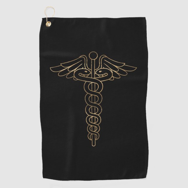 Medical Insignia Golf Towel (Front)