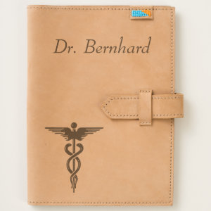 Medical Insignia Personal Handmade Leather Journal