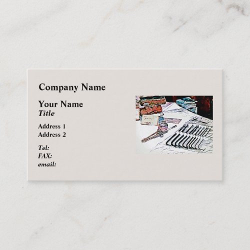 Medical Instruments Business Card