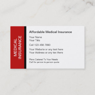 Insurance Business Cards 1900 Card Templates Medical Insurance Business Cards