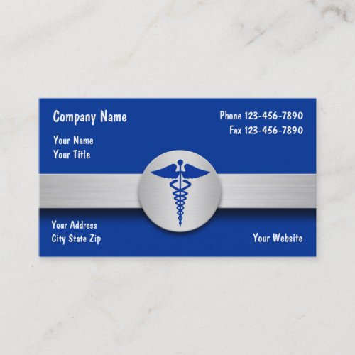 Medical Insurance Business Cards