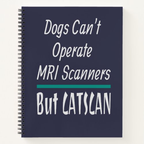 Medical Joke Dogs and Cats Dad Joke Funny Notebook