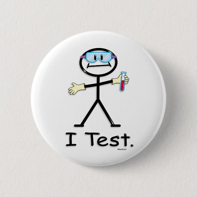Medical Lab Tech Button (Front)