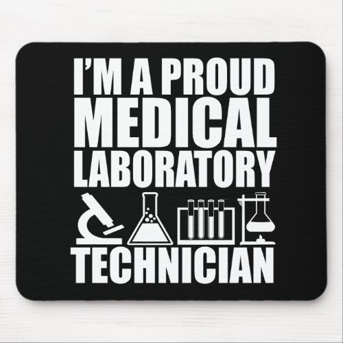 Medical lab tech laboratory technician mouse pad