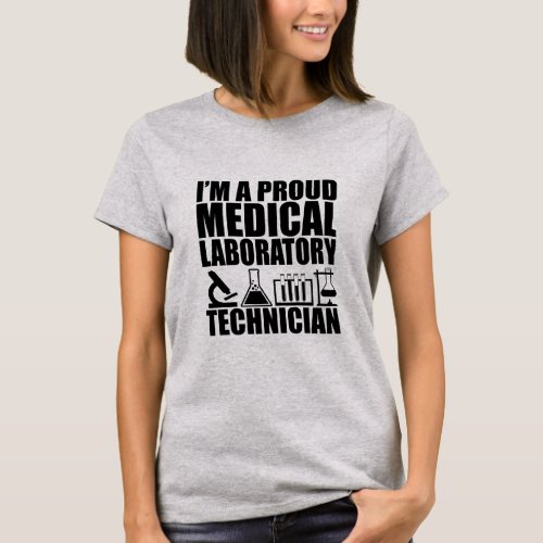 Medical lab tech laboratory technician T_Shirt