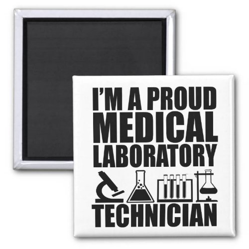 Medical Lab Tech Magnet