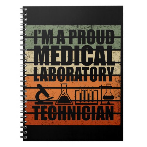 Medical Lab Tech Notebook