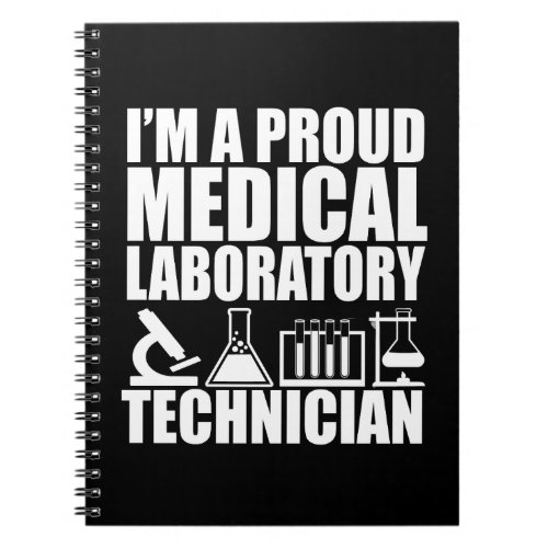 Medical Lab Tech Notebook