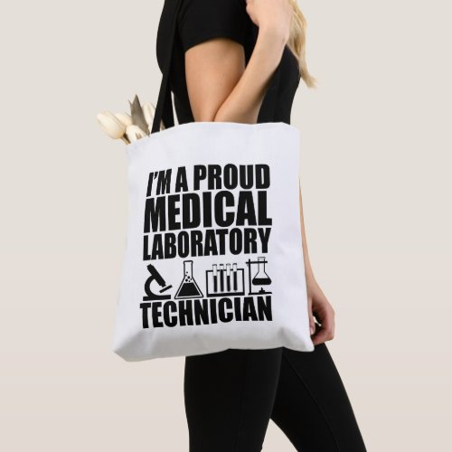 Medical Lab Tech Tote Bag