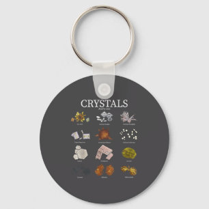 Medical Lab Urine Crystal Laboratory Tech Science Keychain