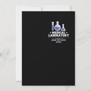 Medical Laboratory Professionals Lab Technician Me Invitation