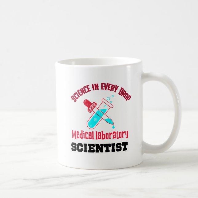 Medical laboratory scientist coffee mug (Right)