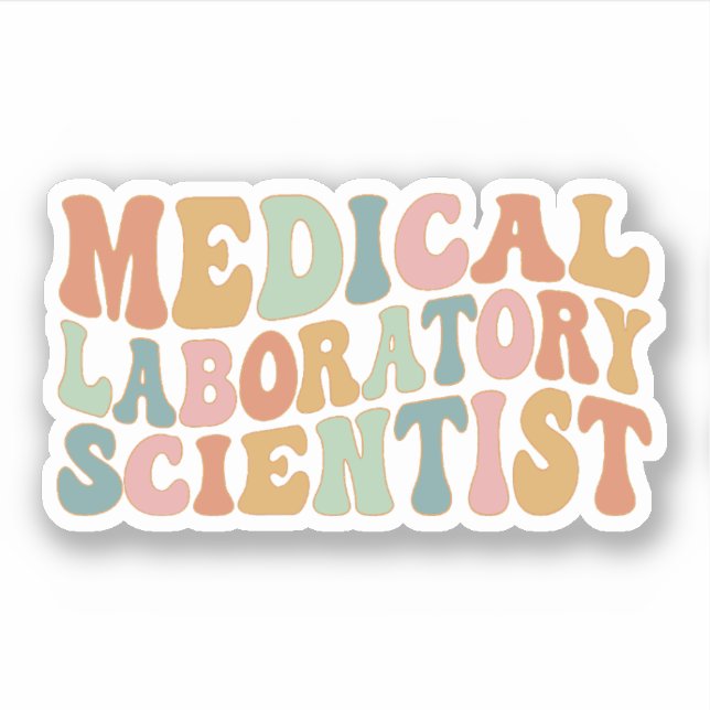 Medical Laboratory Scientist MLS Sticker (Front)