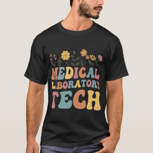 Medical Laboratory Tech Groovy Lab Week 2023 Techn T_Shirt