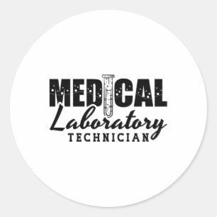 Medical Laboratory Technician Doctor Lab Tech Classic Round Sticker