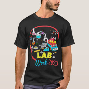 Medical Laboratory Technician Lab Week 2023 Techno T-Shirt