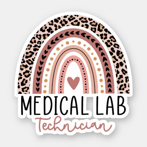 Medical Laboratory Technician MLT Gift Sticker
