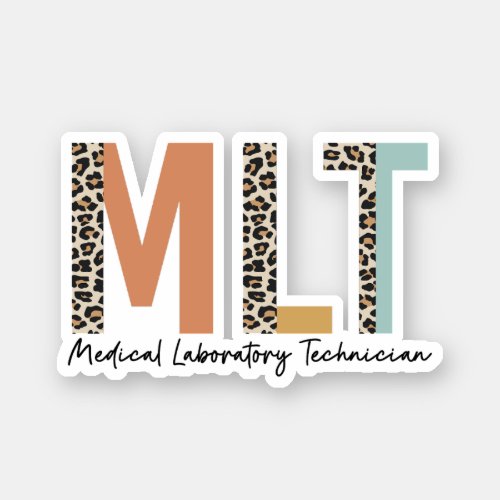 Medical Laboratory Technician MLT Gift Sticker