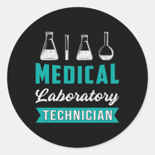 Medical Laboratory Technician Science Lab Tech Classic Round Sticker