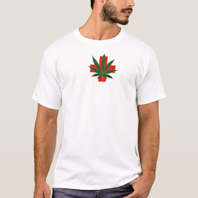 Medical Leaf - Route420 T-Shirt (Front)